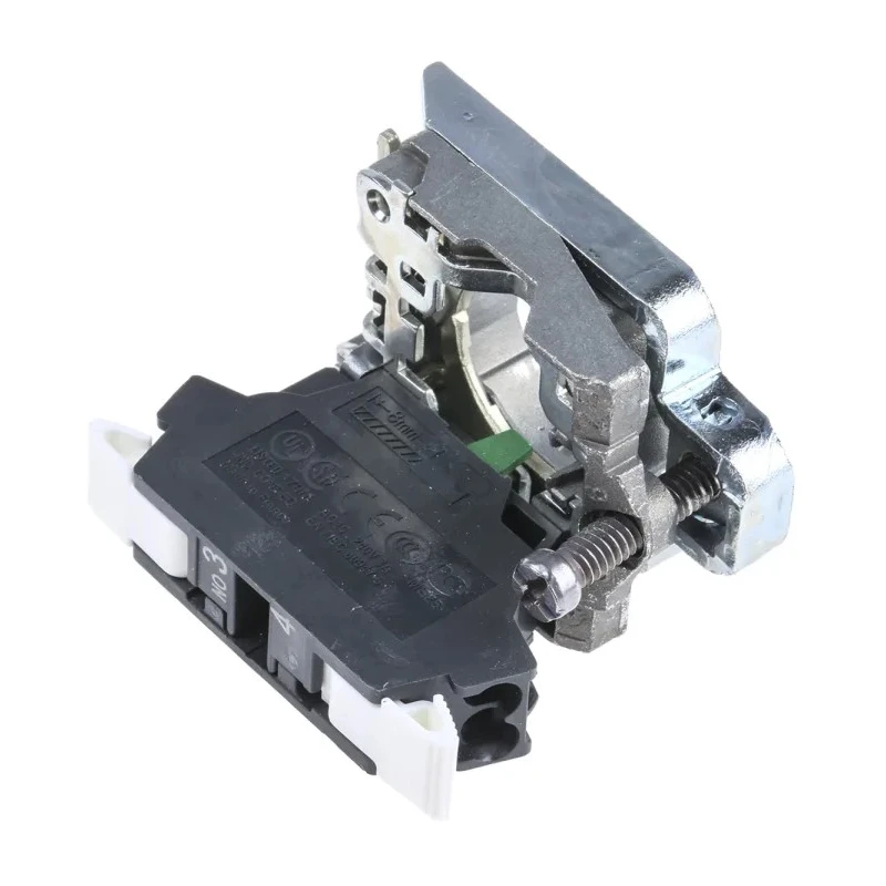 Schneider Electric Harmony XB4 Series Contact Block, 1 NO, Screw Clamp Terminals, Metal Fixing Collar ZB4BZ1015