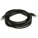 RS PRO Cat5e Ethernet Cable RJ45 Male to RJ45 Male 5 m Black Low Smoke Zero Halogen 556-887