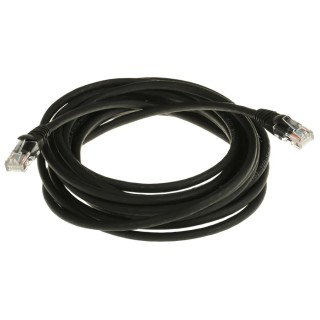 RS PRO Cat5e Ethernet Cable RJ45 Male to RJ45 Male 5 m Black Low Smoke Zero Halogen 556-887