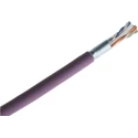 RS PRO Cat6 Ethernet Cable 305 m Purple Unterminated F/UTP Low Smoke Zero Halogen Cat6