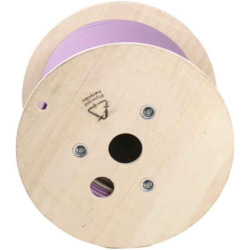 RS PRO Cat6 Ethernet Cable 305 m Purple Unterminated F/UTP Low Smoke Zero Halogen Cat6