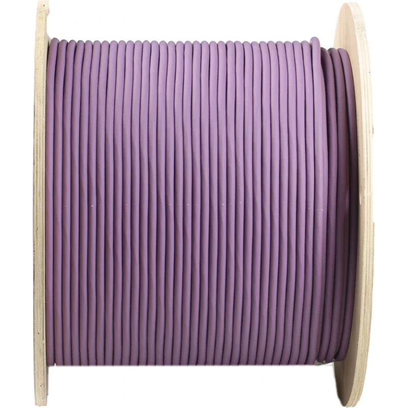 RS PRO Cat6 Ethernet Cable 305 m Purple Unterminated F/UTP Low Smoke Zero Halogen Cat6