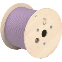 RS PRO Cat6 Ethernet Cable 305 m Purple Unterminated F/UTP Low Smoke Zero Halogen Cat6