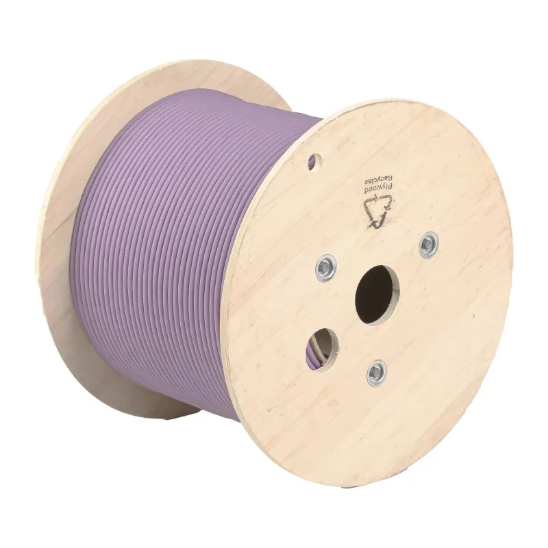 RS PRO Cat6 Ethernet Cable 305 m Purple Unterminated F/UTP Low Smoke Zero Halogen Cat6