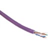 RS PRO Cat6 Ethernet Cable 305 m Purple U/UTP Low Smoke Zero Halogen Cat6