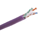 RS PRO Cat6 Ethernet Cable 305 m Purple U/UTP Low Smoke Zero Halogen Cat6