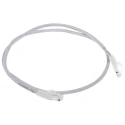RS PRO Cat5e Ethernet Cable 1 m Grey RJ45 Male to RJ45 Male U/UTP PVC 557-032