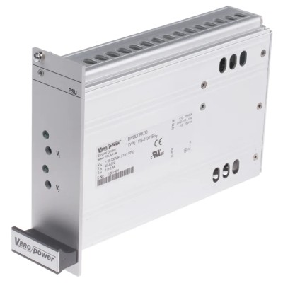 Eplax Switching Power Supply 2 Output 15V, 30W, Rack Mount, Efficiency 80%, Model 116-010015G