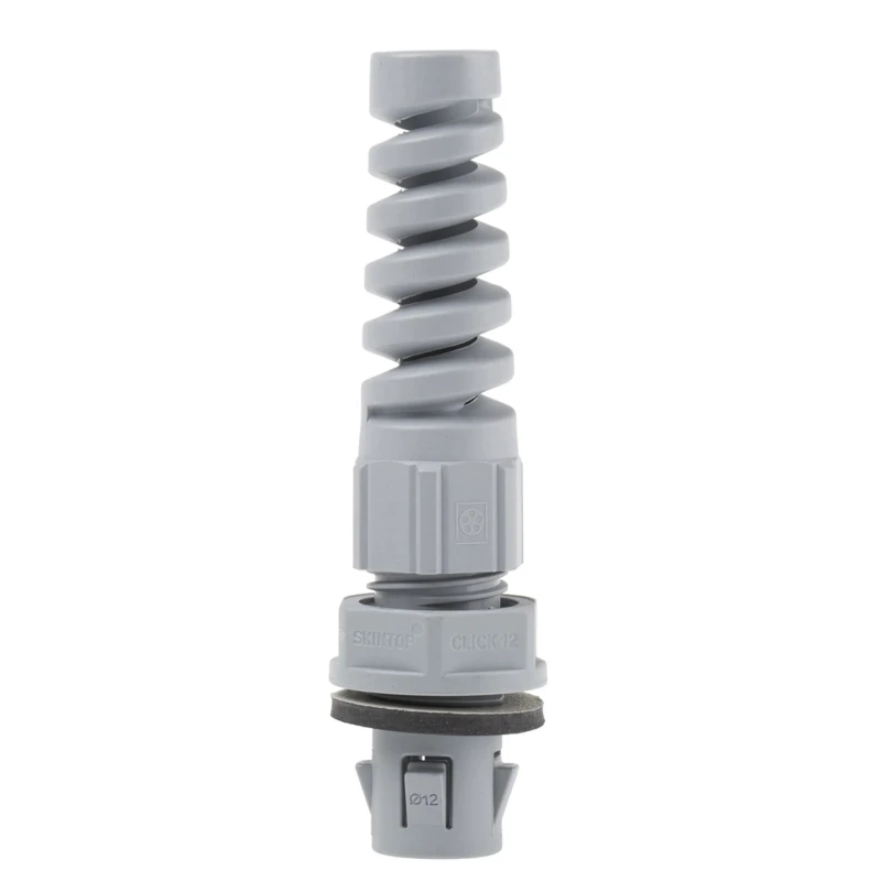 Lapp SKINTOP Series 50 Cable Gland, M12 Thread Size, 3.5-7mm Cable Diameter, Acid-Resistant Polyamide, IP68 53112934