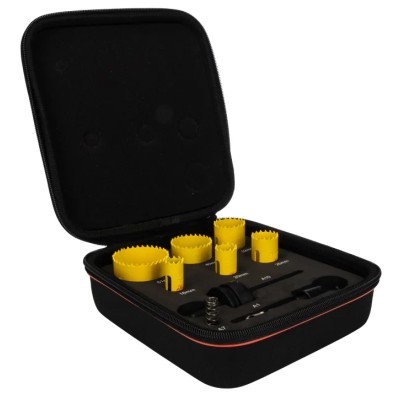 Starrett 51 mm Diameter HSS Bi-Metal Hole Saw Kit KFC06021