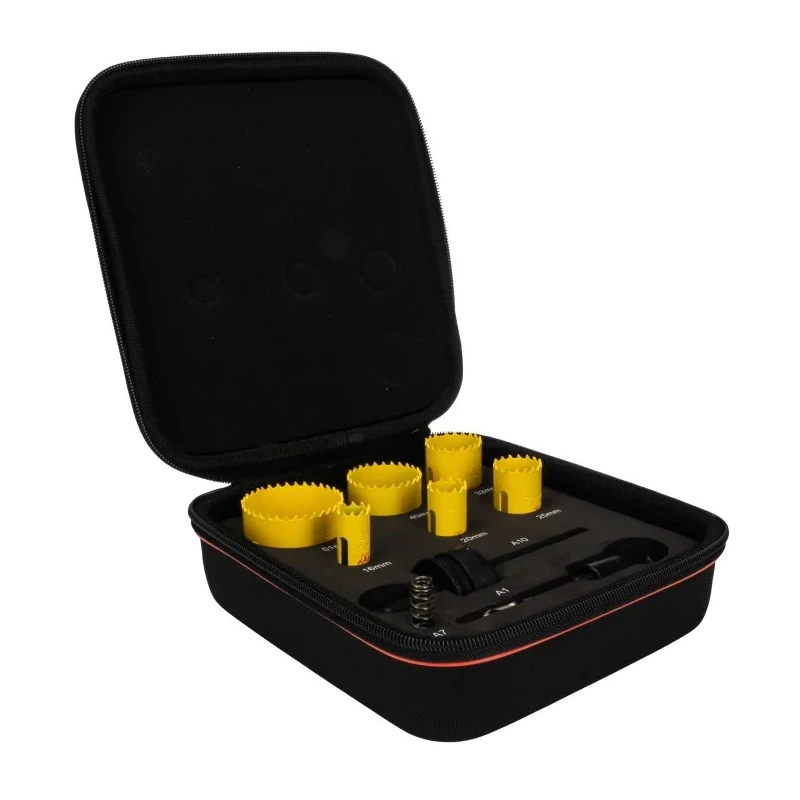 Starrett 51 mm Diameter HSS Bi-Metal Hole Saw Kit KFC06021