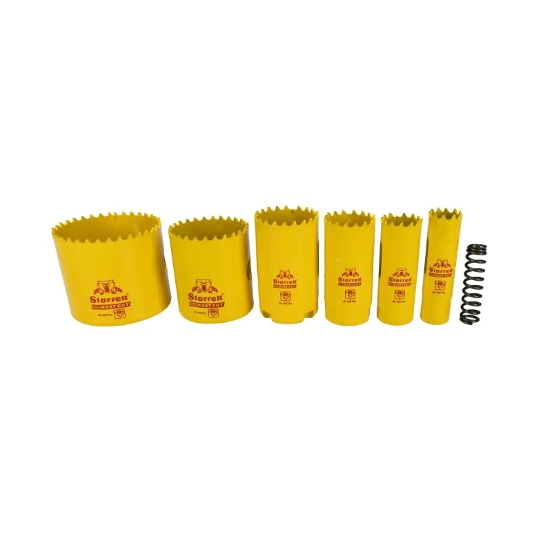 Starrett 51 mm Diameter HSS Bi-Metal Hole Saw Kit KFC06021