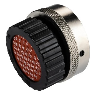 ITT Cannon Circular Connector 48 Contacts Cable Standard Plug Female IP67 Trident Neptune Series TN6S24-0048S1L / 192900-0425