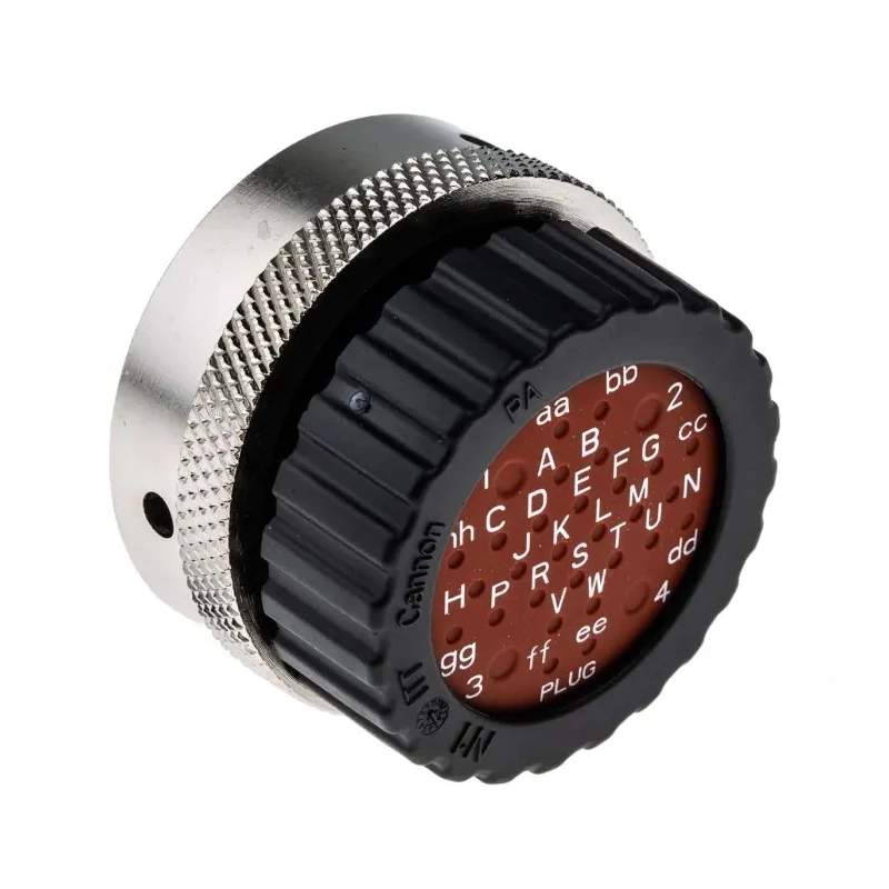 ITT Cannon Circular Connector 32 Contacts Cable Standard Plug Female IP67 Trident Neptune Series TN6S24-0428S1L / 192900-0055
