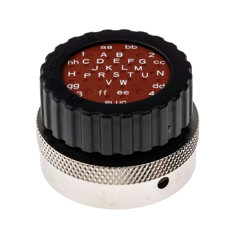 ITT Cannon Circular Connector 32 Contacts Cable Standard Plug Female IP67 Trident Neptune Series TN6S24-0428S1L / 192900-0055