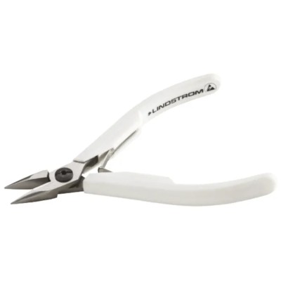 Lindstrom Long Nose Plier Short Jaw 20mm, 120mm Overall Length, Polished Steel 7893