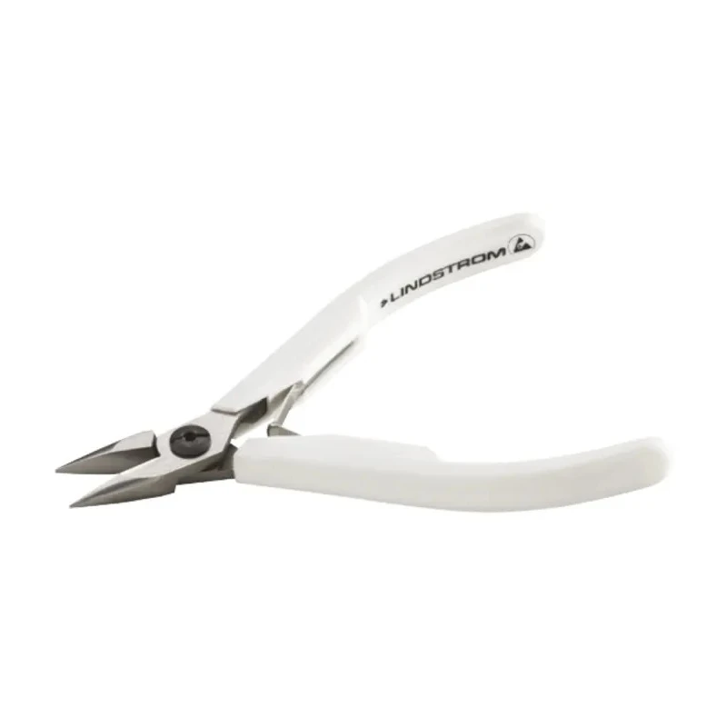 Lindstrom Long Nose Plier Short Jaw 20mm, 120mm Overall Length, Polished Steel 7893