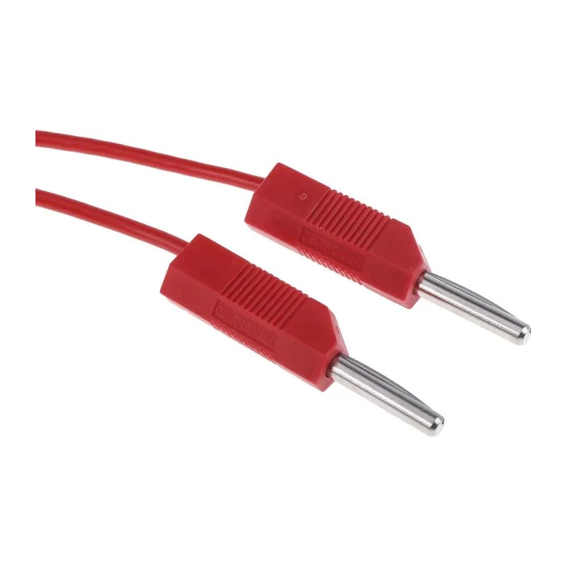 RS PRO Connector Test Lead 4A, 15V, Black and Red, 500 mm Lead Length 273-9413