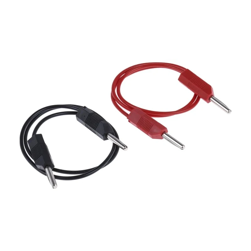 RS PRO Connector Test Lead 4A, 15V, Black and Red, 500 mm Lead Length 273-9413