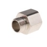 RS PRO Nickel-Plated Brass Conduit Fitting PG9 to M20 Thread, 9 mm Nominal Size 623-906