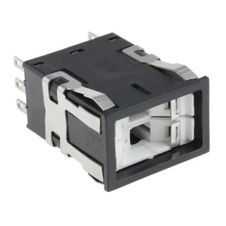 Honeywell Technologies AML Series Front Panel Mount Black Momentary Push Button Switch DPDT IP67 AML21GBA2AC