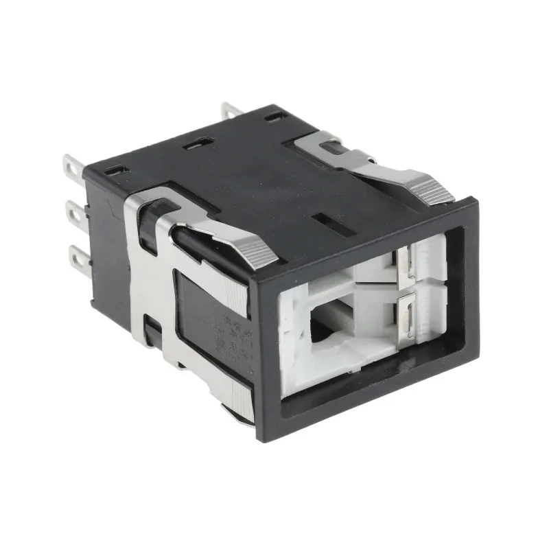 Honeywell Technologies AML Series Front Panel Mount Black Momentary Push Button Switch DPDT IP67 AML21GBA2AC
