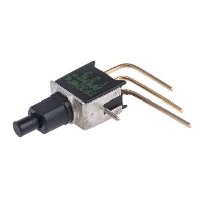 APEM TP Series Push Button Switch Momentary PCB SPST Black Actuator TP32WW080