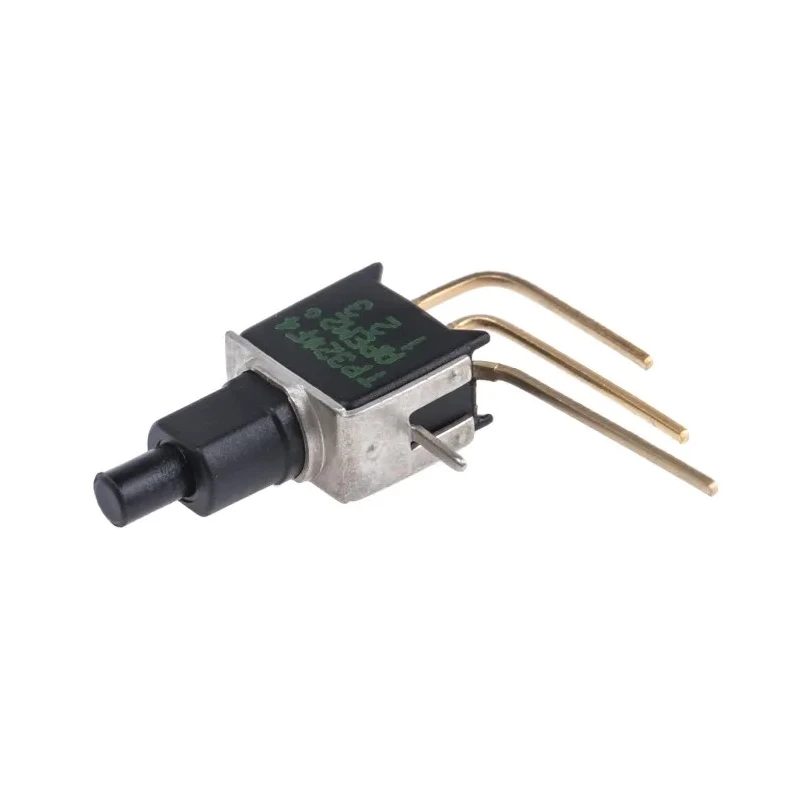 APEM TP Series Push Button Switch Momentary PCB SPST Black Actuator TP32WW080