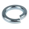 RS PRO Steel Bright Zinc Lock Washers M10 DIN 7980, External Diameter 16mm, Thickness 2.5mm 530-107