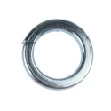 RS PRO Steel Bright Zinc Lock Washers M10 DIN 7980, External Diameter 16mm, Thickness 2.5mm 530-107