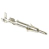 TE Connectivity Mini-Universal MATE-N-LOK Series Male Crimp Terminal for 26-22 AWG Wire, Brass Material, Tin 170363-1