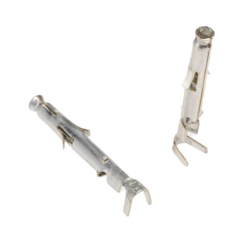 TE Connectivity Mini-Universal MATE-N-LOK Series Female Crimp Terminal 7A 26-22 AWG Tin Plated Brass 170365-1