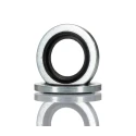 RS PRO Nitrile Rubber (NBR) Bonded Seal Bonded Washer 13.74 mm ID 20.57 mm OD 689-473