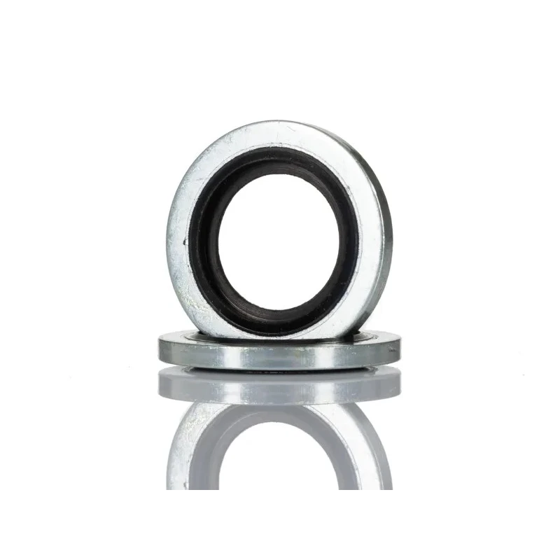 RS PRO Nitrile Rubber (NBR) Bonded Seal Bonded Washer 13.74 mm ID 20.57 mm OD 689-473