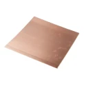 RS PRO Copper Metal Sheet 300 mm x 300 mm, 0.35 mm Thick 680-959