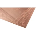 RS PRO Copper Metal Sheet 300 mm x 300 mm, 0.35 mm Thick 680-959