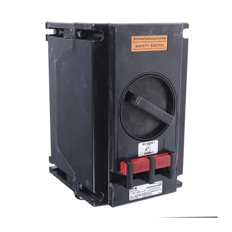 Eaton GHG 262 Series Knob Safety Limit Switch, 1 NO/1 NC Contact, IP66 Polyester Housing, 690V AC, 20A 