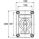 Eaton GHG 262 Series Knob Safety Limit Switch, 1 NO/1 NC Contact, IP66 Polyester Housing, 690V AC, 20A 