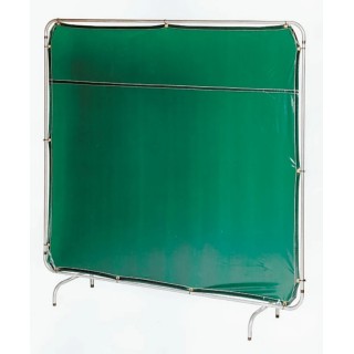 GCE Translucent Vinyl Welding Curtain Green 1.6m Length 1.75m Width 712-220