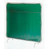 GCE Translucent Vinyl Welding Curtain Green 1.6m Length 1.75m Width 712-220
