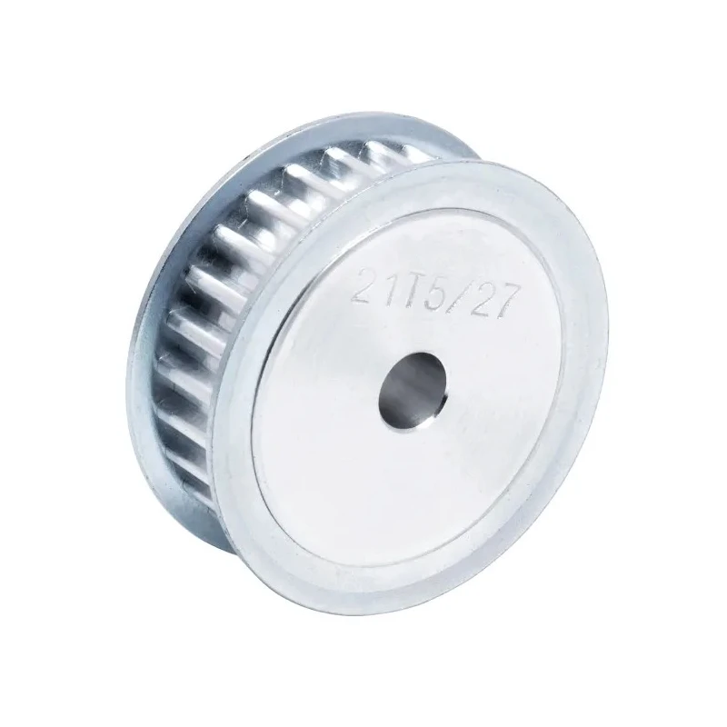 RS PRO Aluminium Timing Belt Pulley 10 mm Belt Width 5 mm Pitch 27 Teeth Bore 8 mm 21T5/27.2