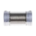 Huco Flexible Coupler Aluminium Hub, Electrodeposited Nickel Bellows, 17 mm OD, 27 mm Length 321.17.3232