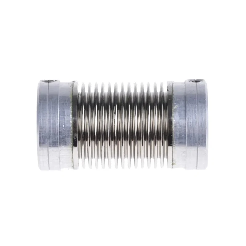 Huco Flexible Coupler Aluminium Hub, Electrodeposited Nickel Bellows, 17 mm OD, 27 mm Length 321.17.3232