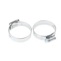 HI-GRIP Steel Slotted Hex Worm Drive Hose & Jubilee Clip 35-45 mm ID Zinc Plated HGZ45BP