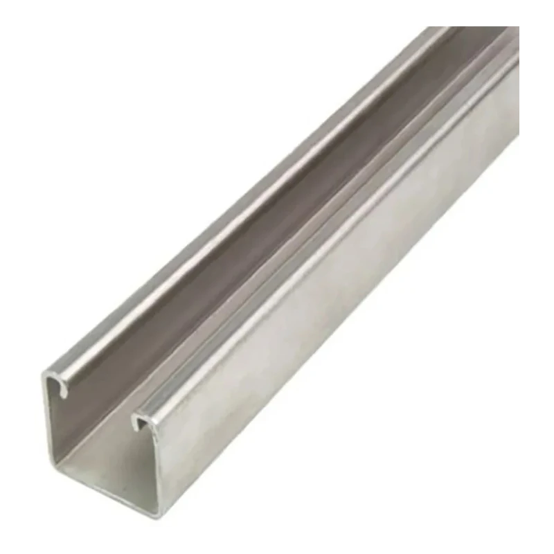Unistrut Stainless Steel Strut Channel 41 x 41 mm, 2 m Length P 1000SS X 2M