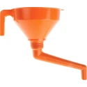 RS PRO High Density Polyethylene Funnel 1.2L Orange Durable Chemical Resistant 674-370