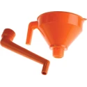 RS PRO High Density Polyethylene Funnel 1.2L Orange Durable Chemical Resistant 674-370
