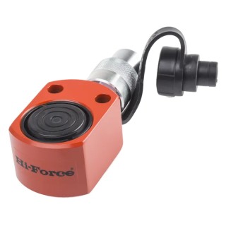 Hi-Force Portable Low Height Hydraulic Cylinder Single Acting 10 t Capacity 700 bar Pressure HPS100