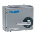 Eaton 3-Pole Panel Isolator Switch 20A, IP40, Panel Mount, Screw Terminal, Silver Handle 15AXTN2