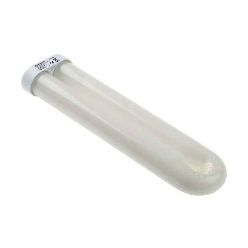 RS PRO 25 W Fly Killer Light, 9.5 in Length, 365 nm Peak Wavelength, U Bend Lamp, Shatterproof Glass 548-206